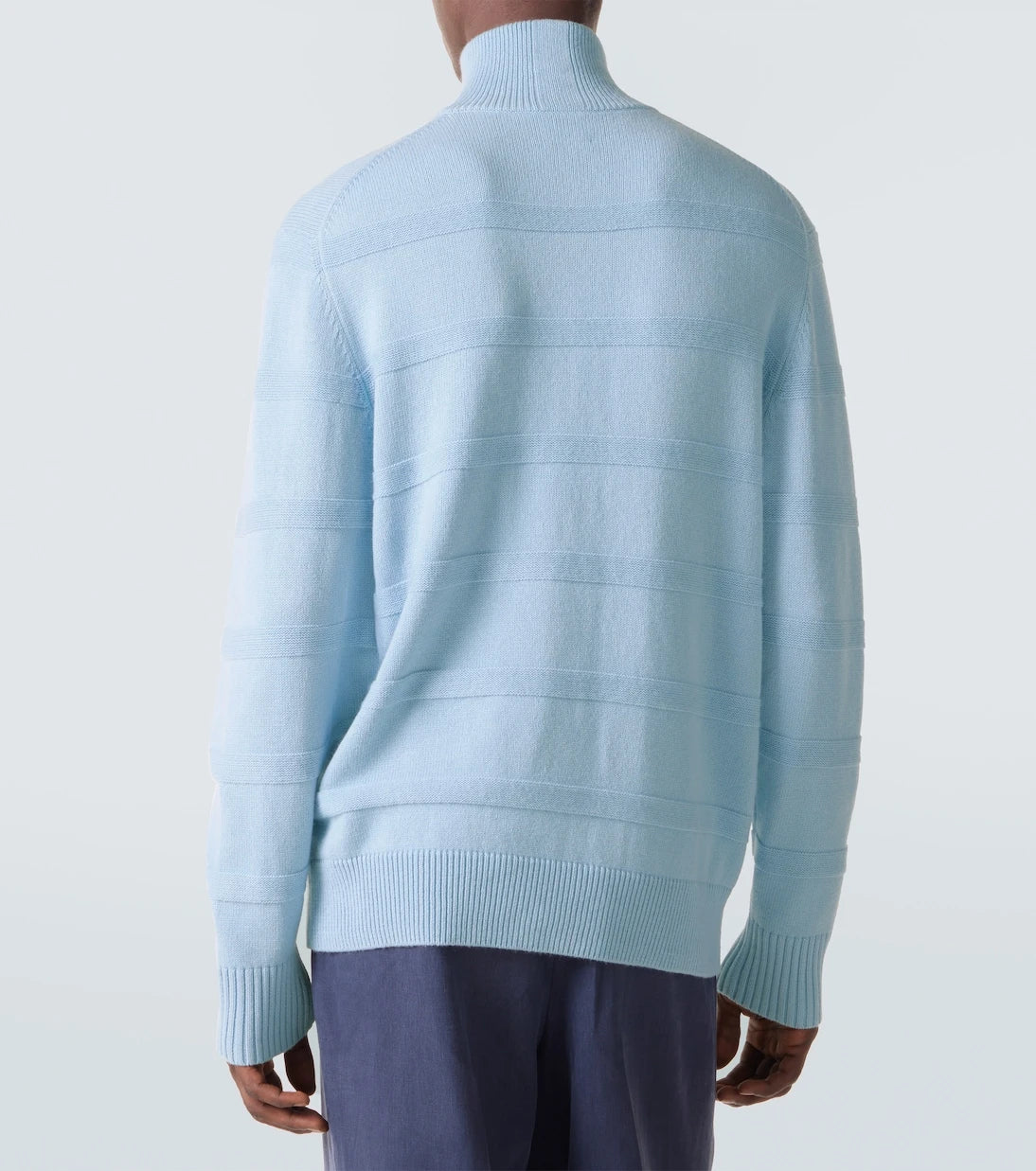 Allude - Cotton and cashmere turtleneck sweater
