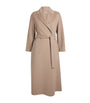 Max Mara Beige Virgin Wool Trench Coat