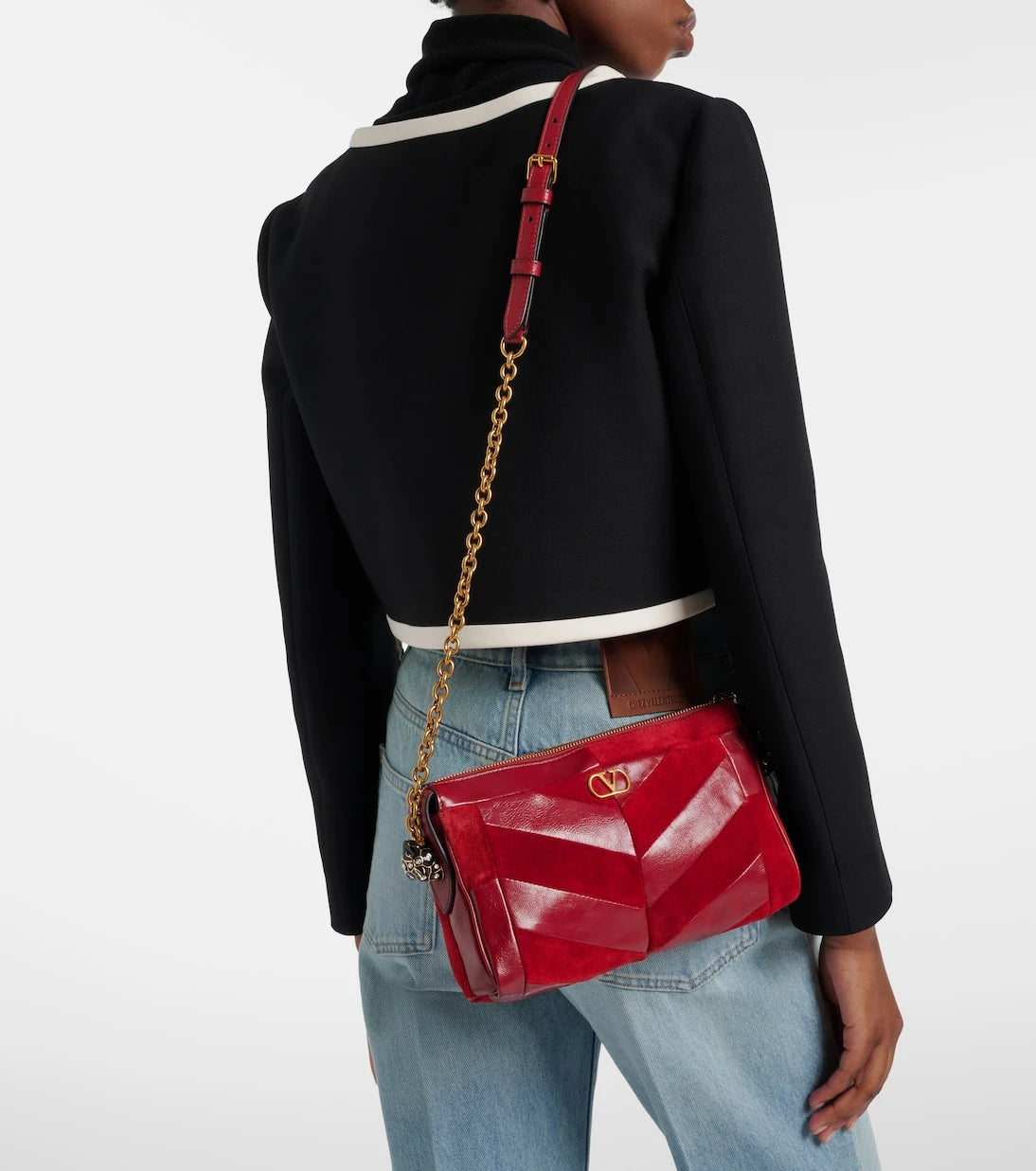 Valentino Garavani - Panthea Small leather crossbody bag