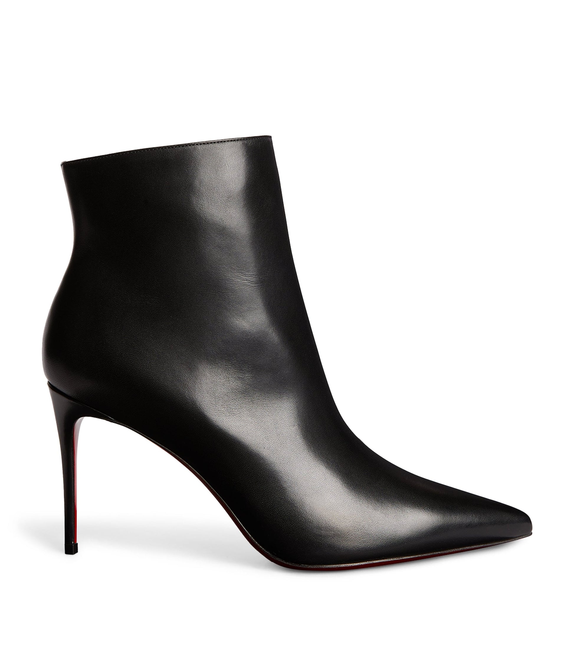 Christian Louboutin Black So Kate Leather Ankle Boots 85