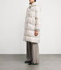 Max Mara White The Cube Quilted Parka