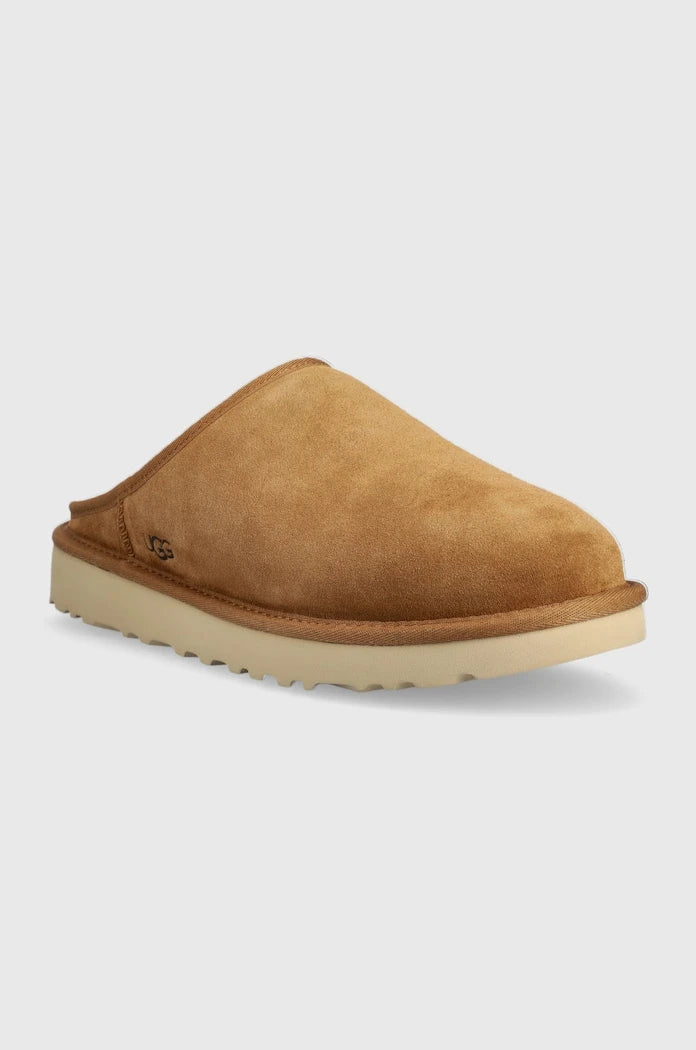 Велурени чехли UGG Classic Slip-on