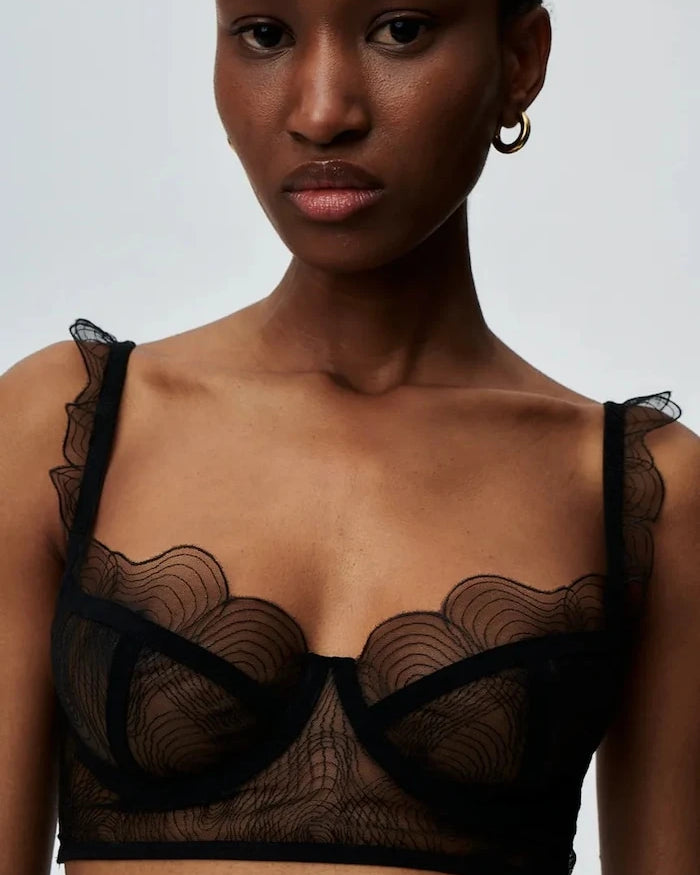 Undress Code 581 Bliss Bra Siyah Sütyen