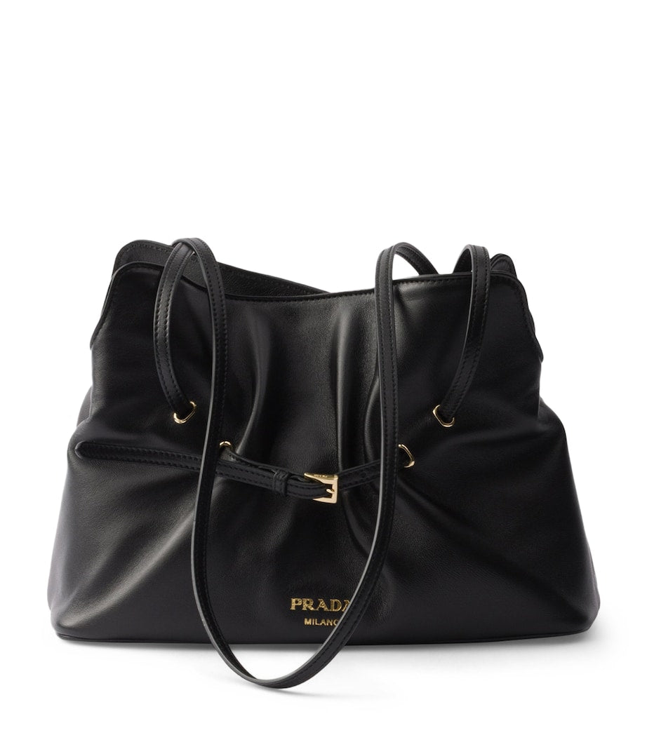 Prada Small Leather Dada Shoulder Bag