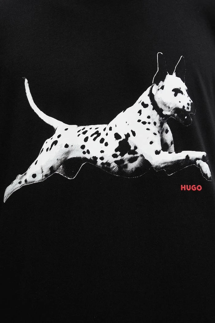 HUGO тениска мъжка от памук Dirunn