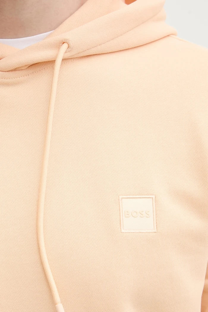 BOSS Orange Kapüşonlu Erkek Pamuklu Sweatshirt Wetalk