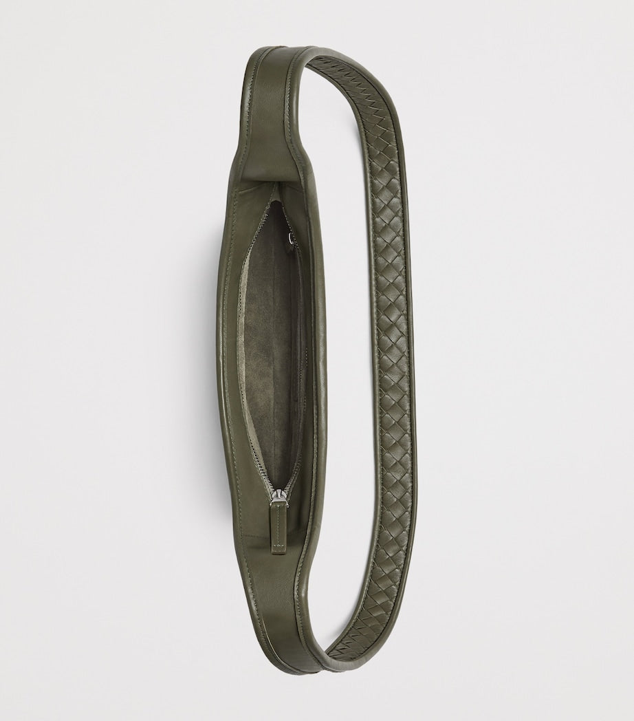 Bottega Veneta Small Leather Intrecciato Veneto Cross-Body Bag