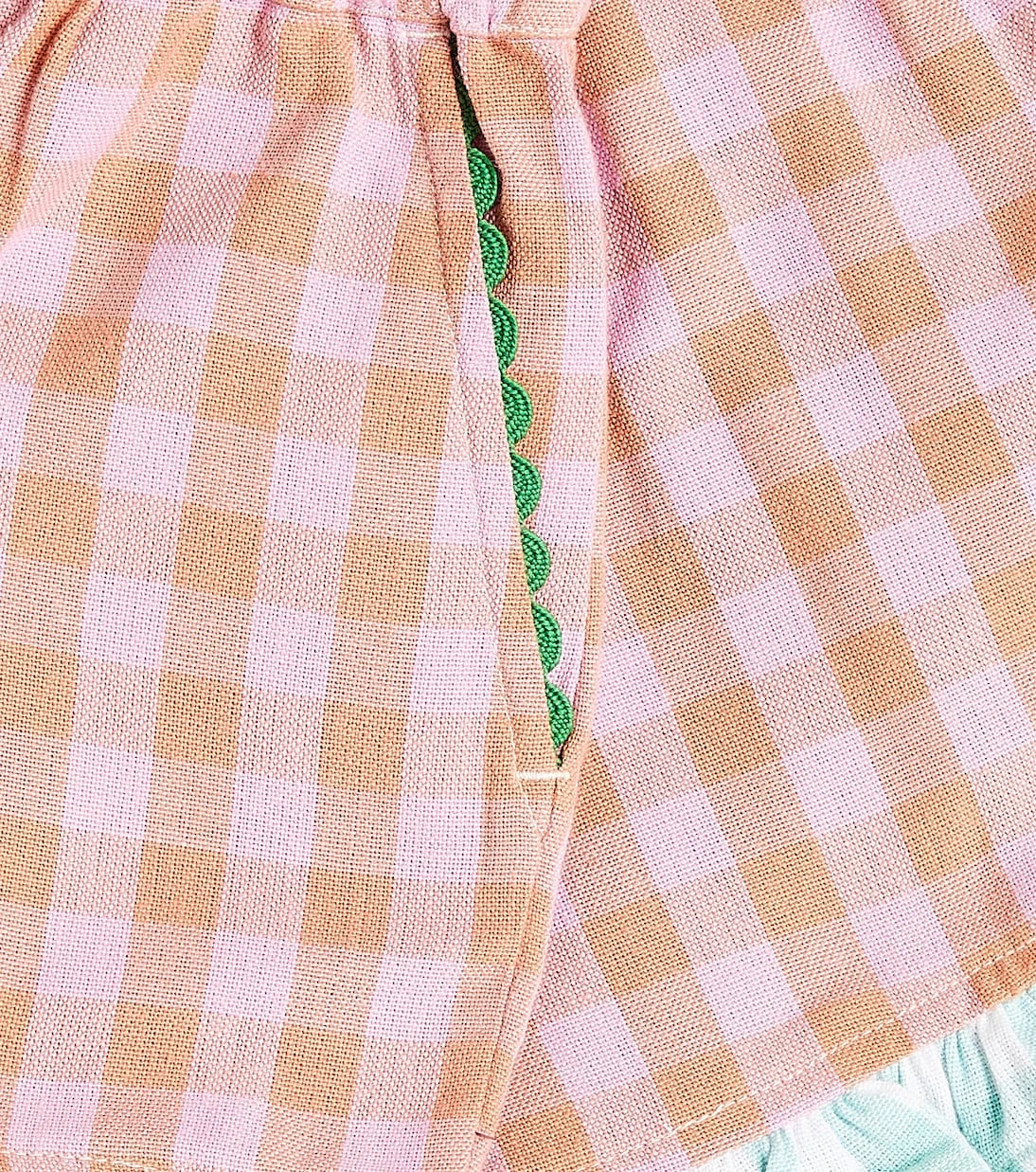 Stella McCartney Kids - شورت قطني كاروهات