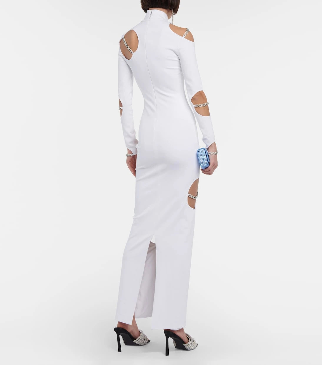 Christopher Kane - Embellished cutout maxi dress