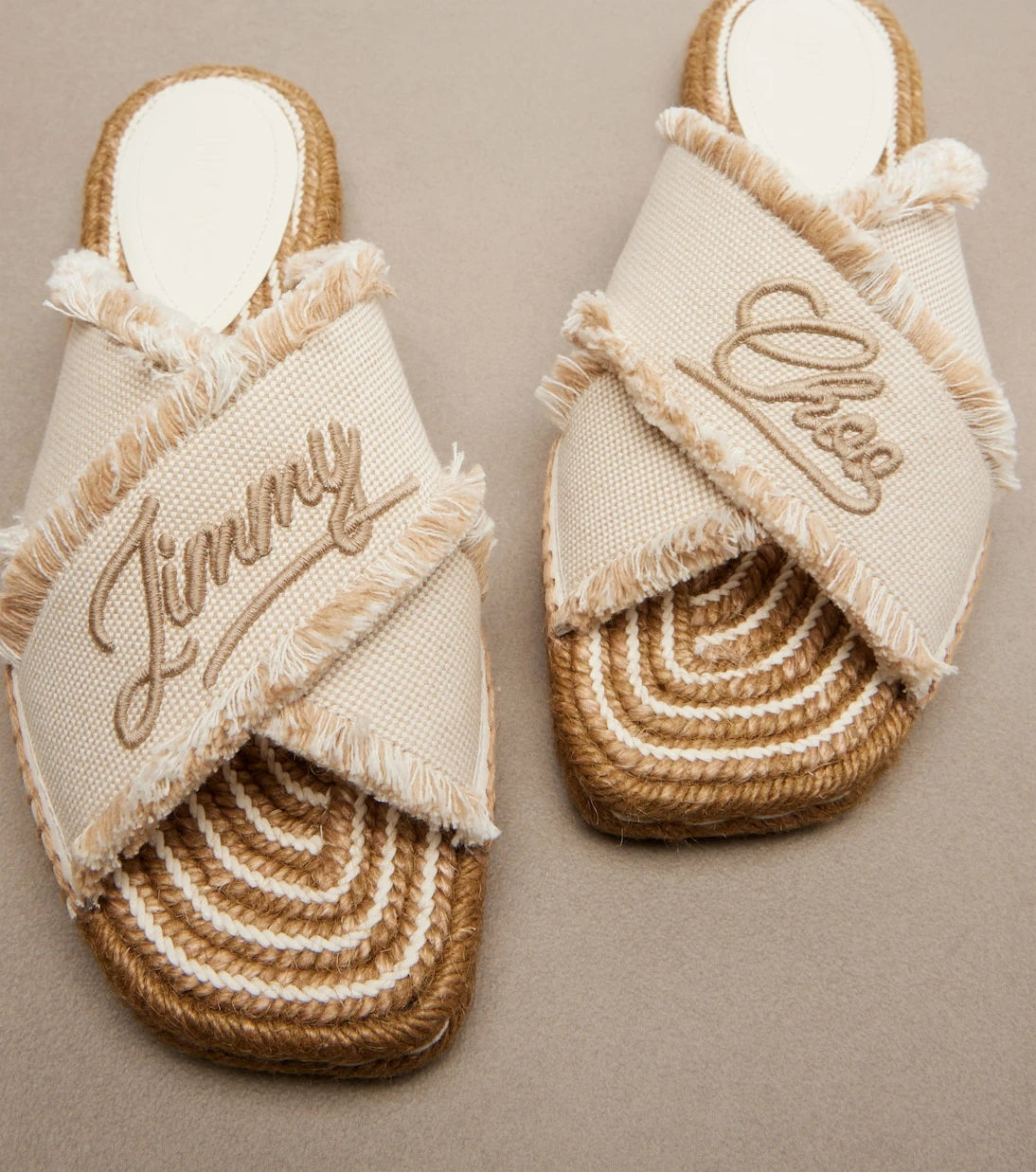 Jimmy Choo - Aciel woven espadrille sandals