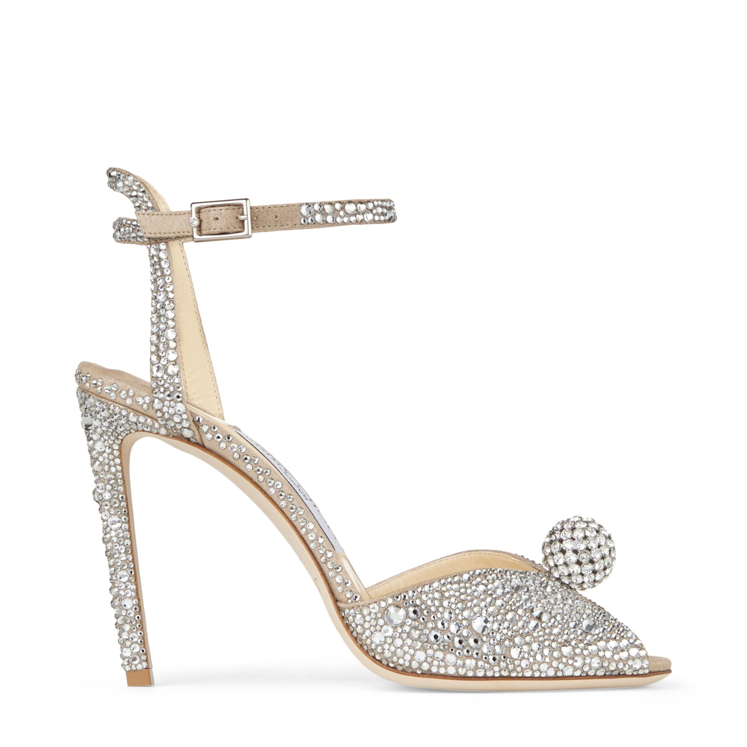 Sacora 100 Crystal-Embellished Sandals