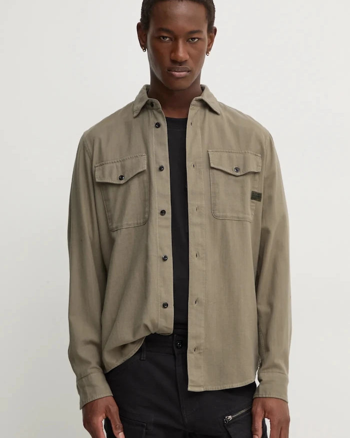 G-Star Raw Marine Slim Pamuk Gömlek