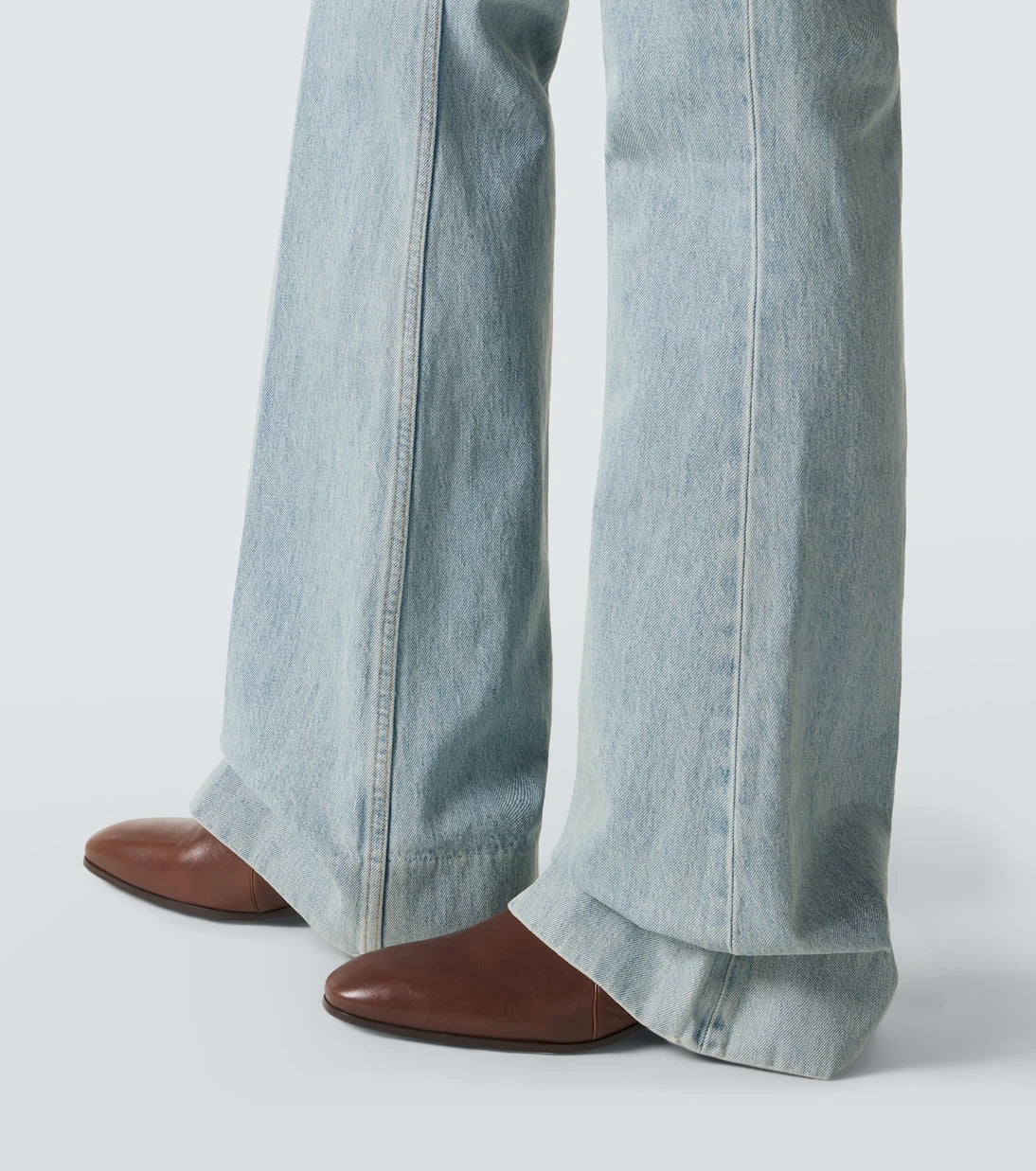 Valentino - Logo flared jeans