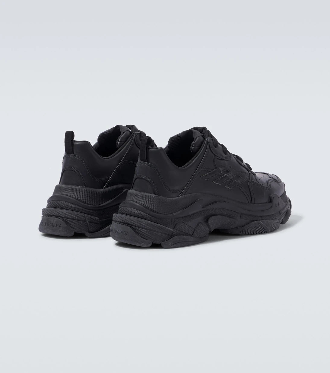 Balenciaga - Triple S Sporty leather sneakers