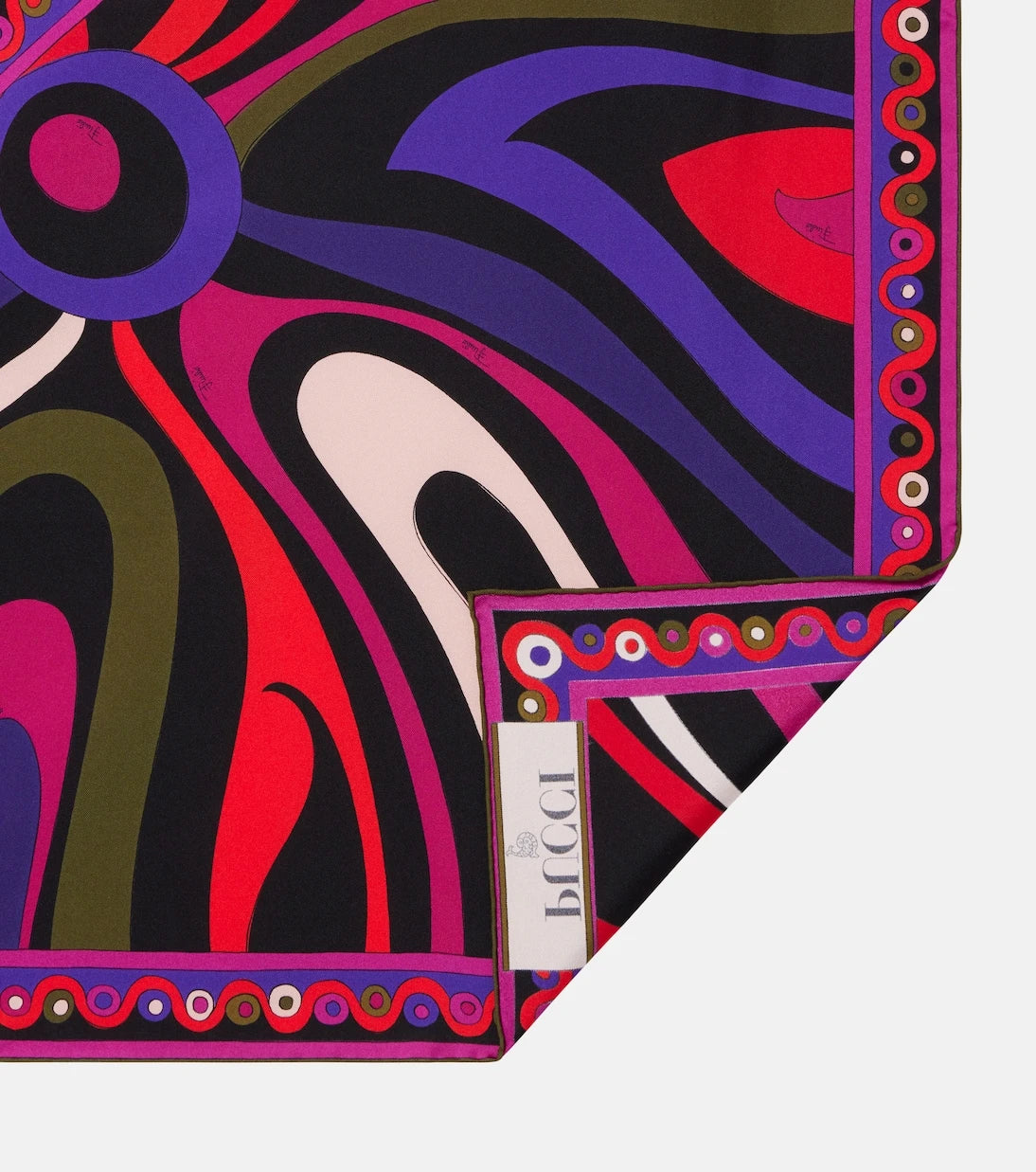Pucci - Marmo and Orchidee silk twill scarf