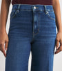 Blue Le Slim Palazzo Wide-Leg Jeans