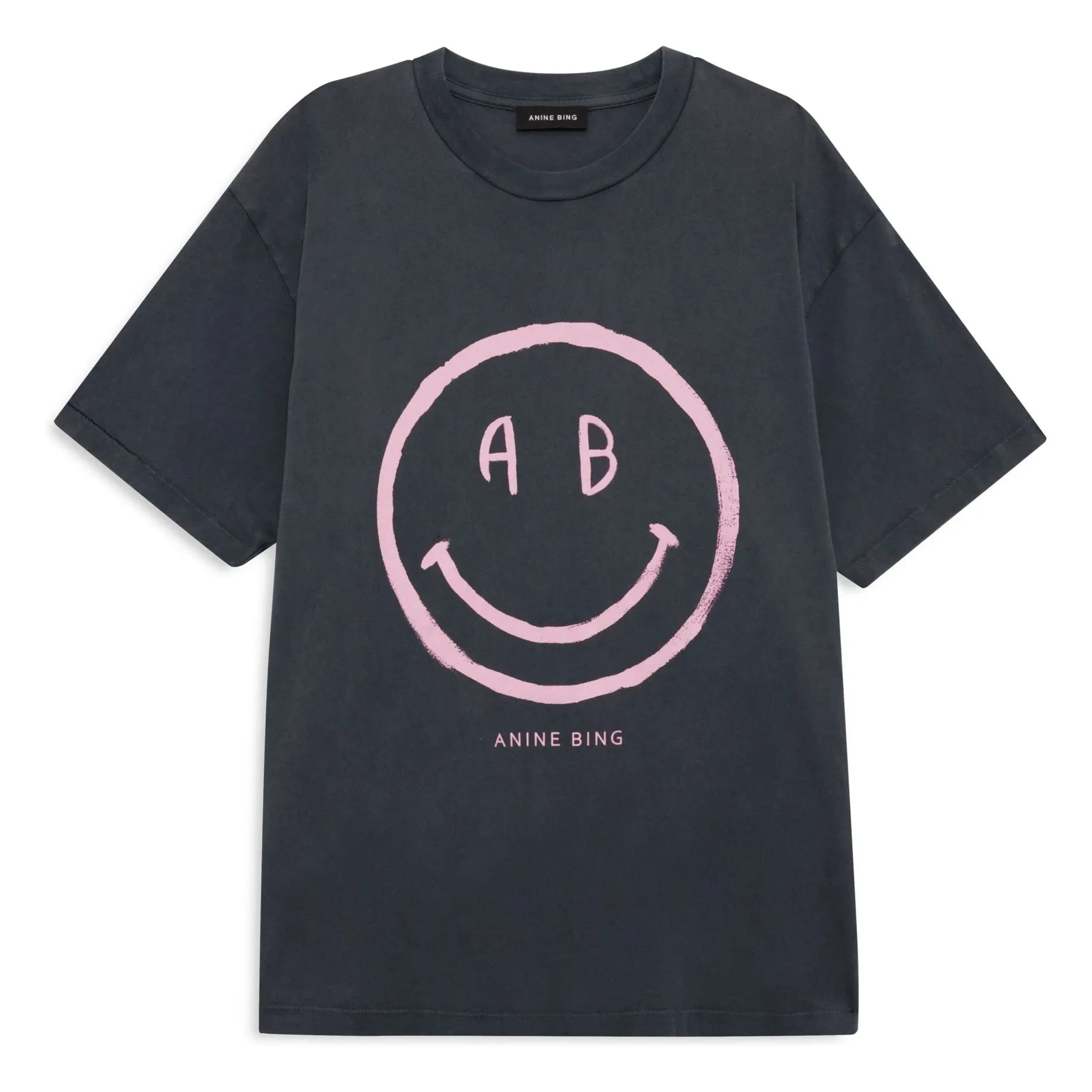 Anine Bing - Wagner Smiley T-shirt | Grey