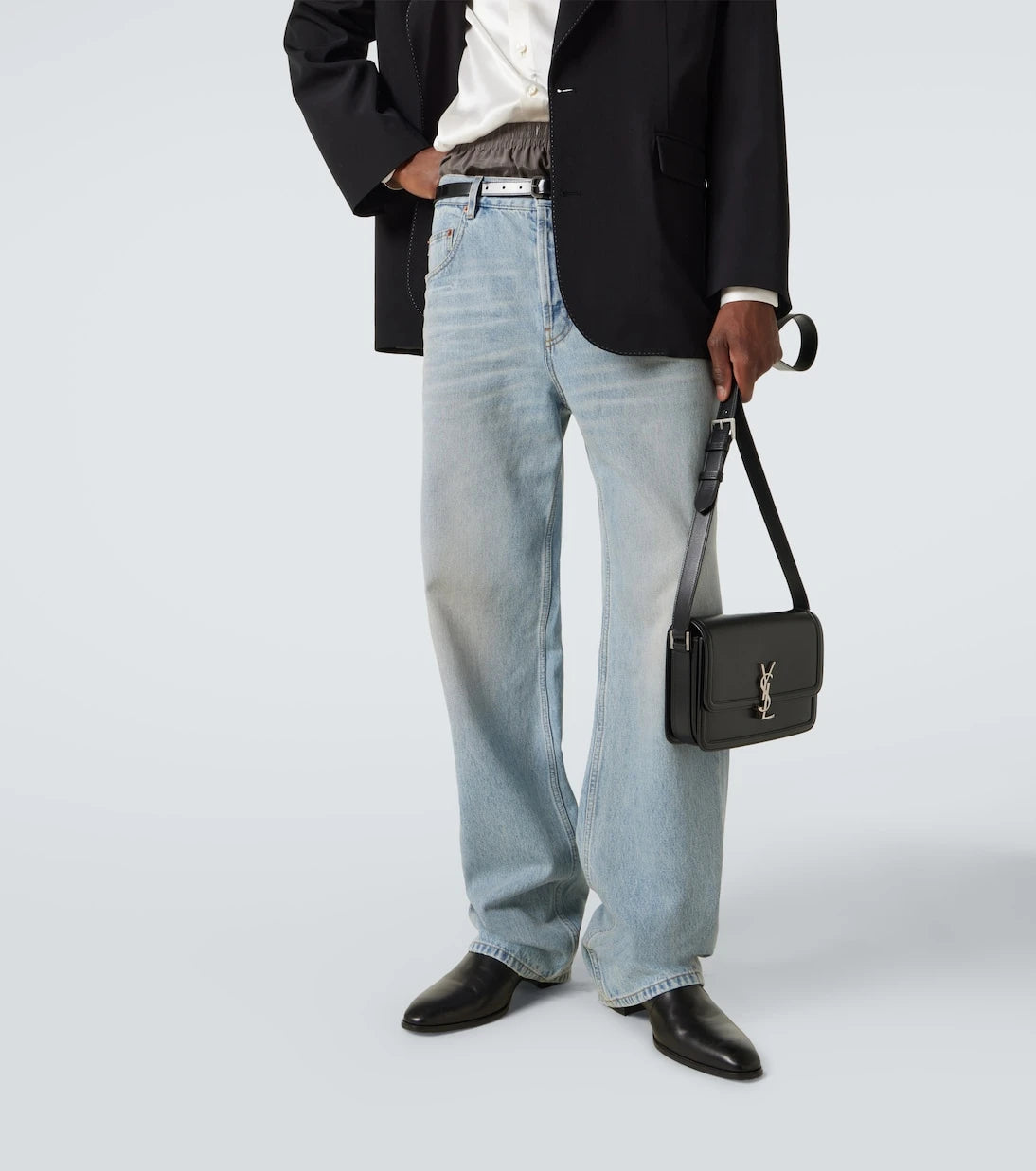 Saint Laurent - Solferino Medium leather crossbody bag