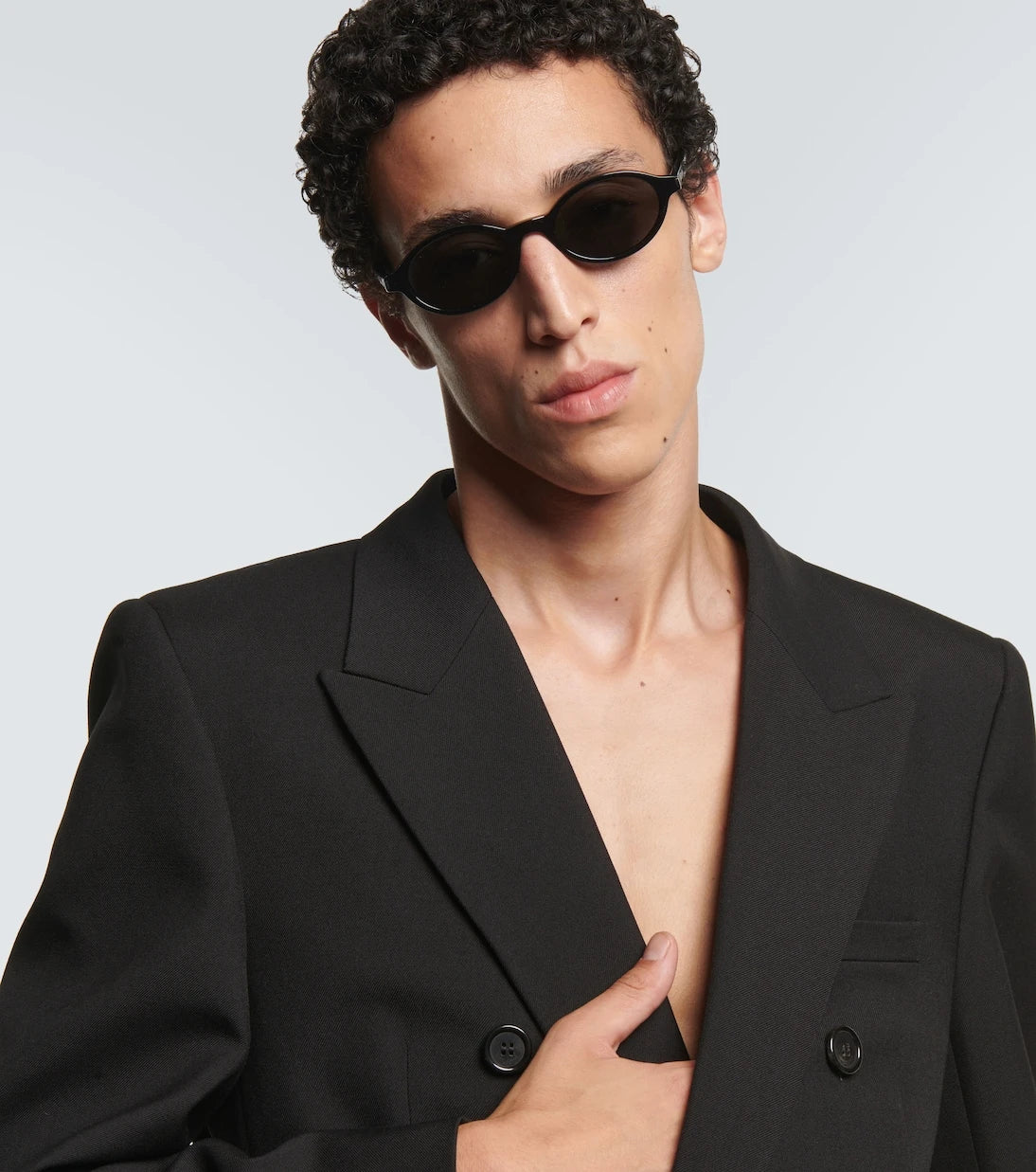 Saint Laurent - SL 751 Jeanne oval sunglasses