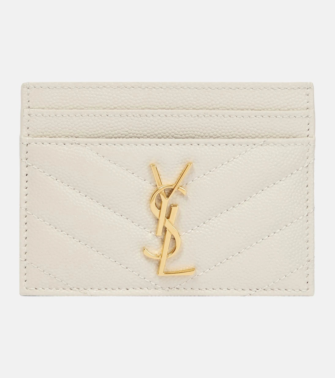 Saint Laurent - Monogram leather card holder