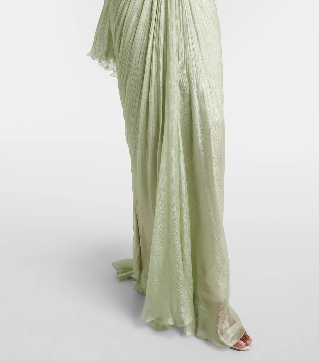 Maria Lucia Hohan - Cassandra caped silk muslin gown