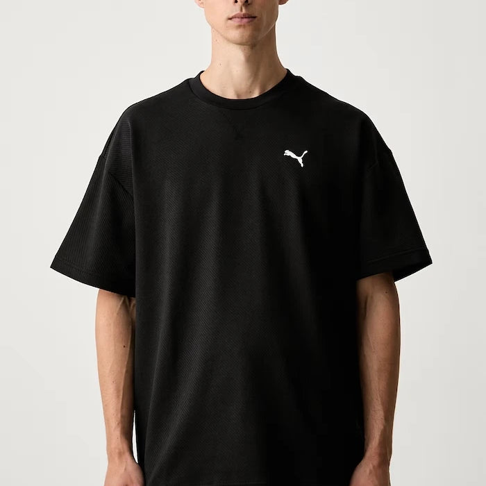 Puma pamuklu erkek Essentials Elevated tişört