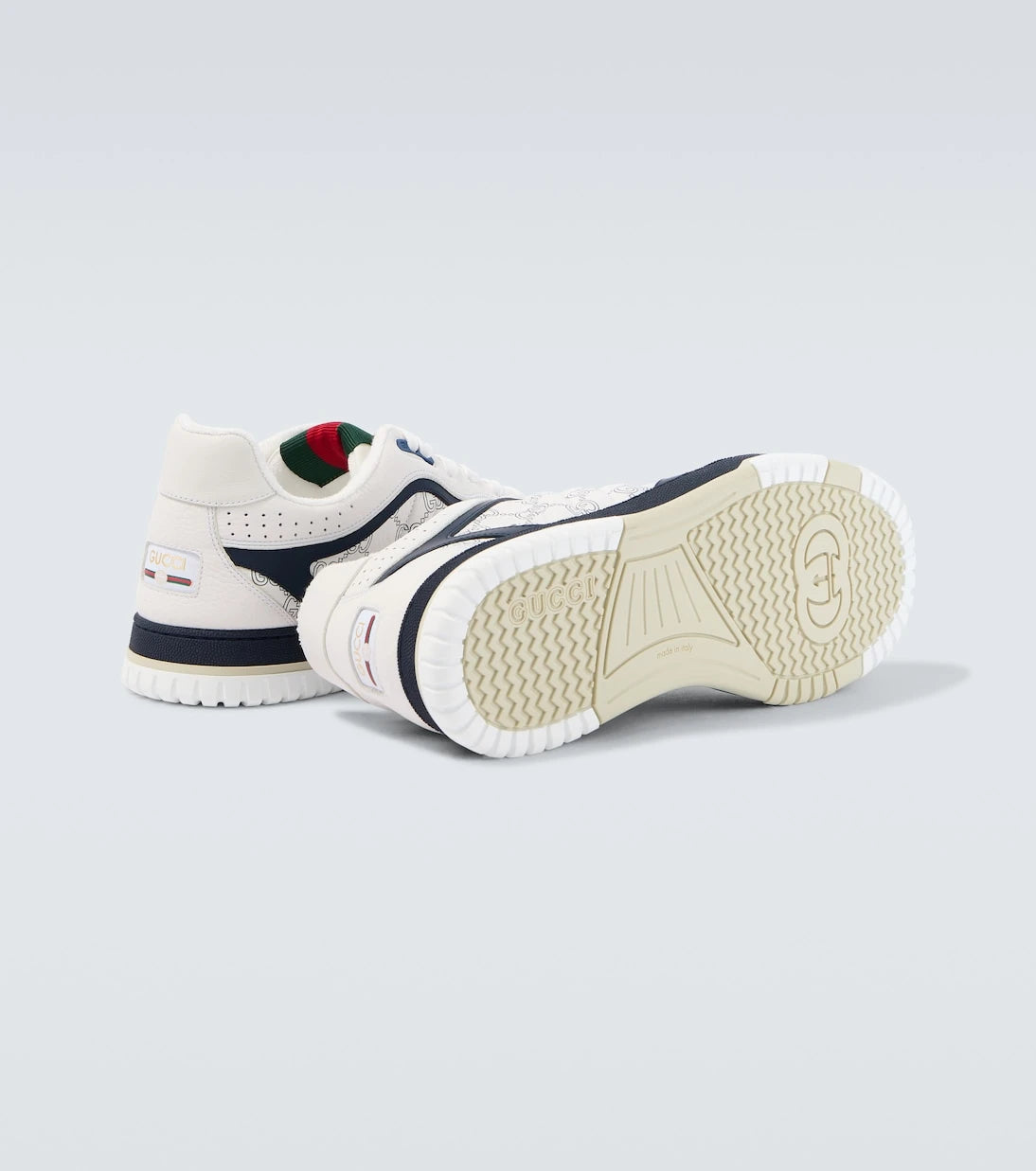 Gucci - Gucci Re-Web leather sneakers