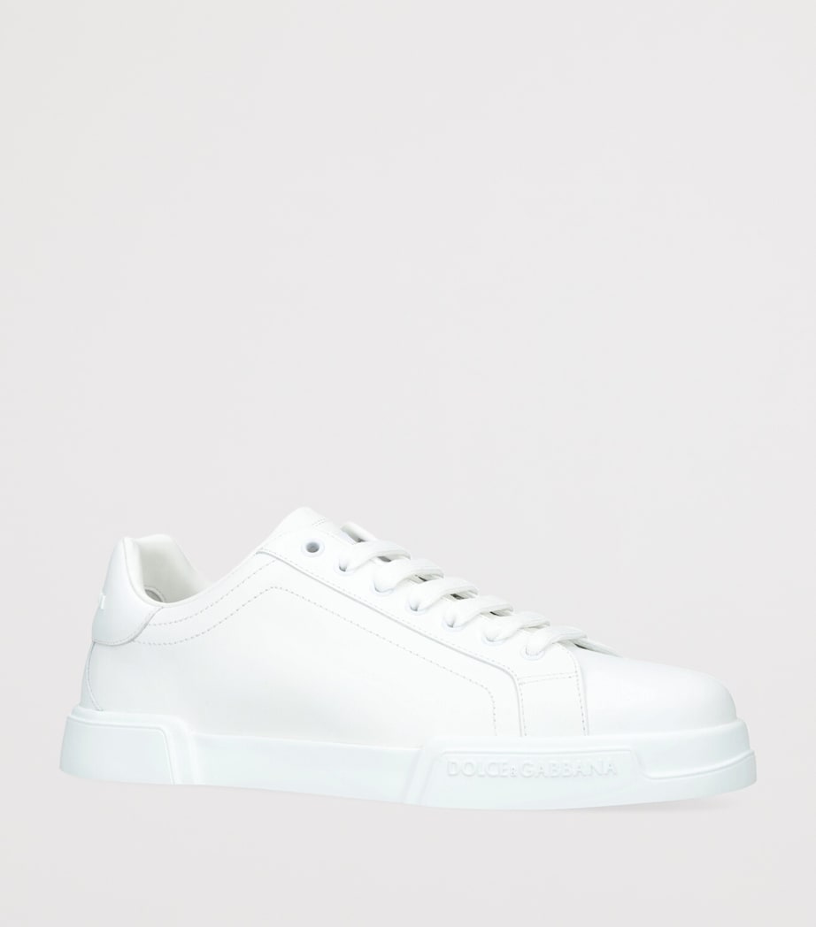 Dolce & Gabbana Leather Portofino Sneakers