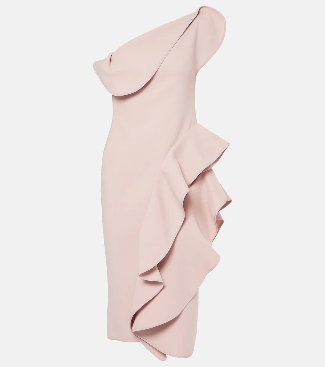 Maticevski - Rhythm ruffled midi dress