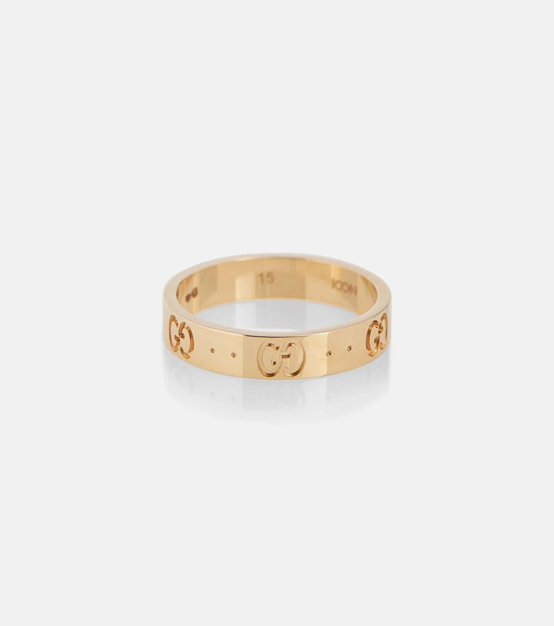 Gucci - Icon 18kt yellow gold ring
