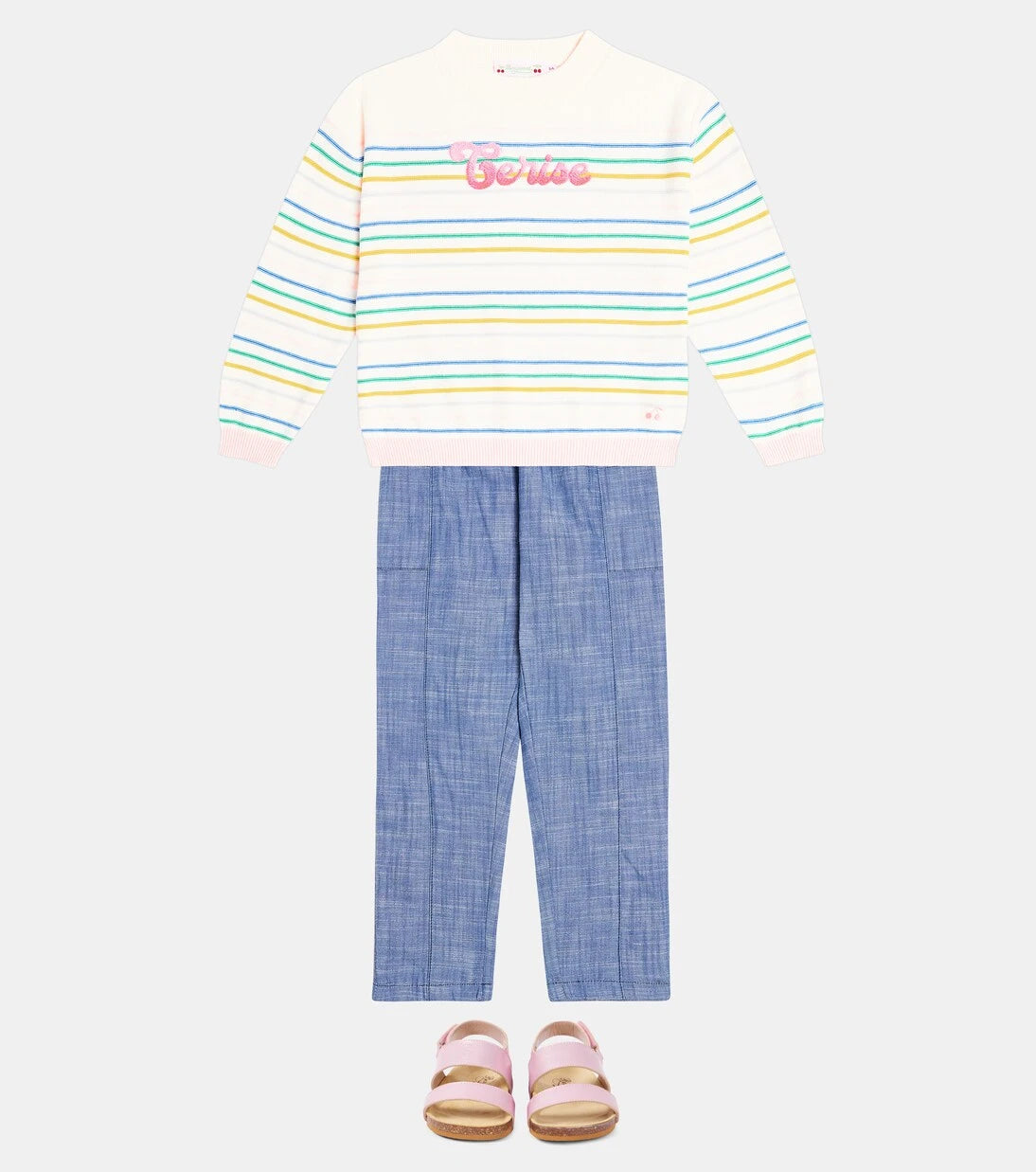 Bonpoint - Anumati striped cotton and wool sweater