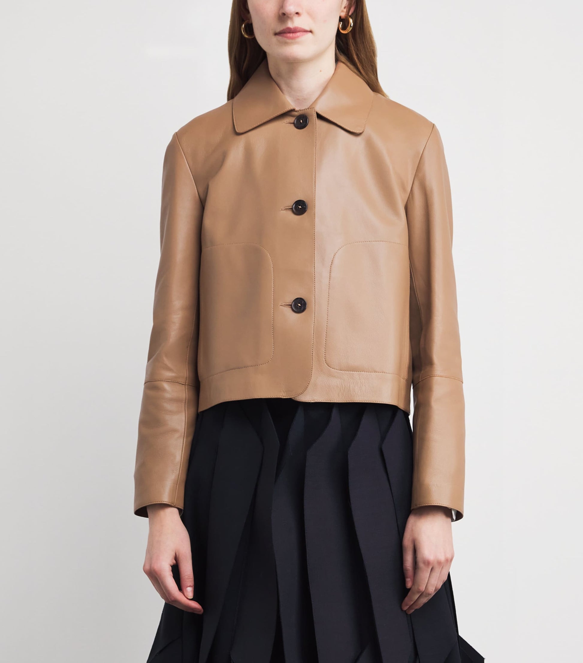 Arma Brown EMY Leather Jacket