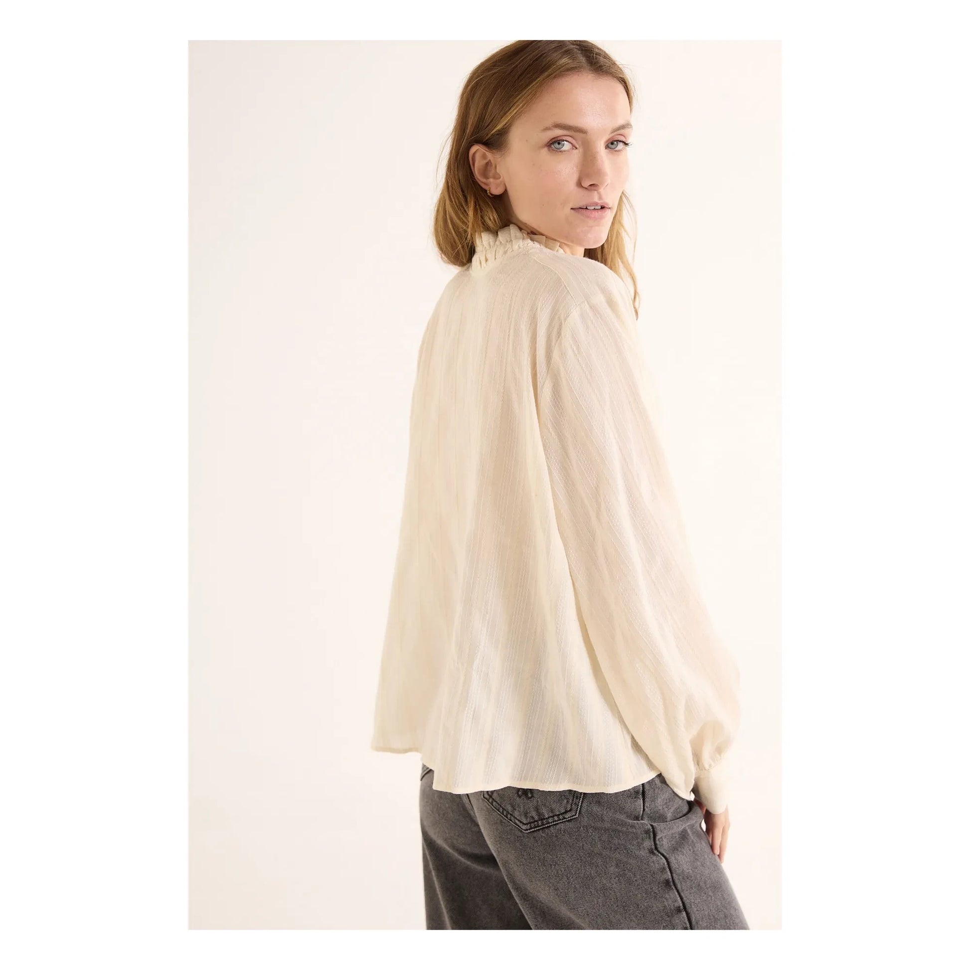 Sacrécoeur - Blouse Soline Bloss | Ecru