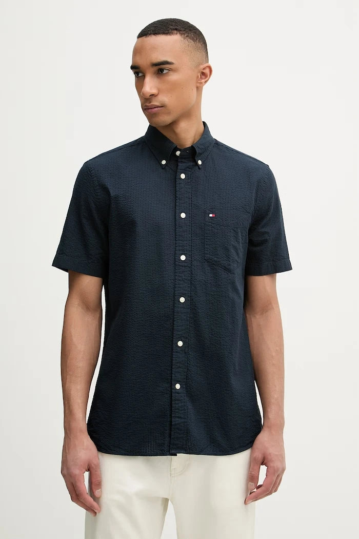 Tommy Hilfiger Erkek Pamuk Gömlek