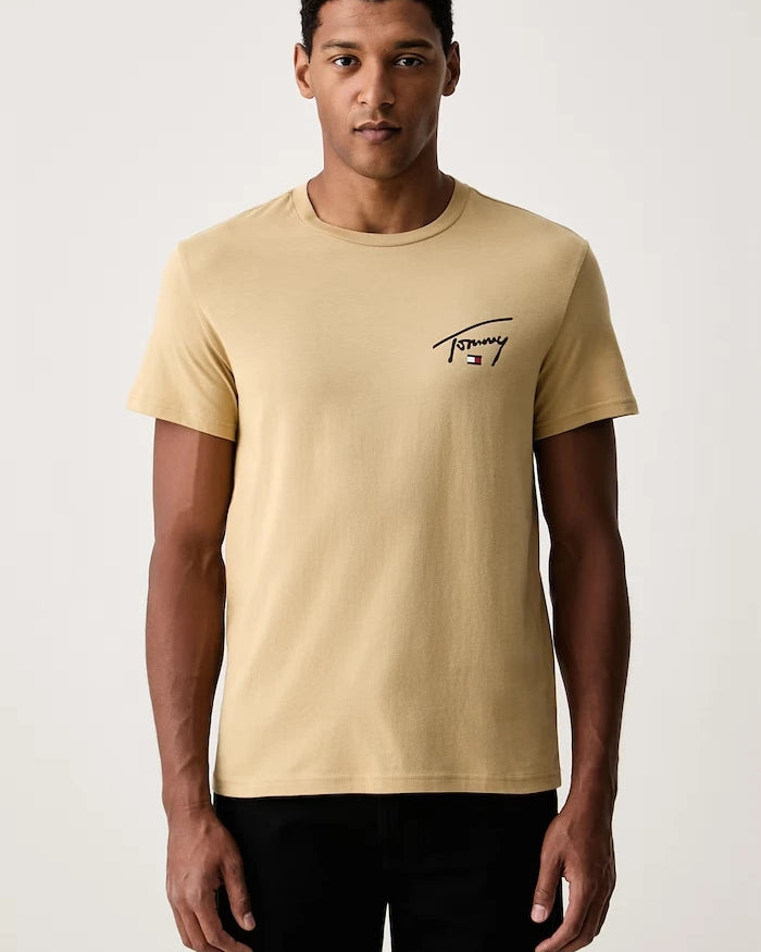 Tommy Jeans erkek pamuklu tişört