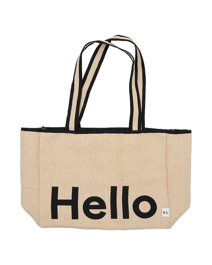 Design Letters Hello Pamuk Çanta