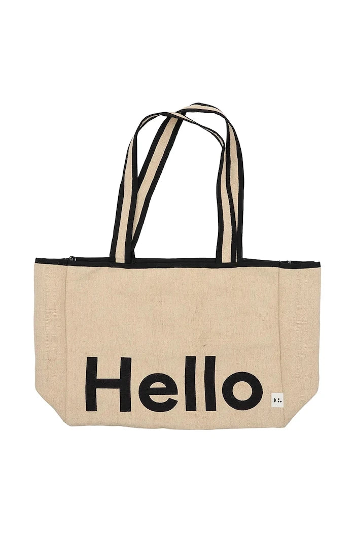 Design Letters Hello Pamuk Çanta