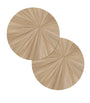Hestia Set of 2 Soleil Round Placemats