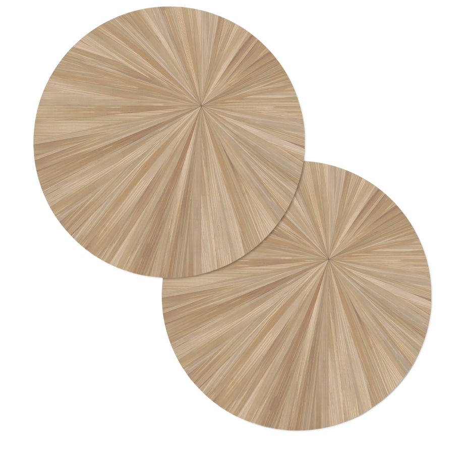Hestia Set of 2 Soleil Round Placemats