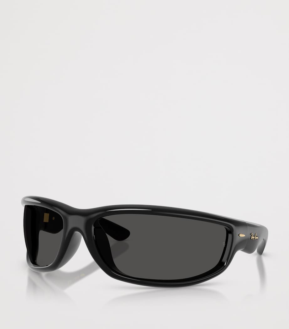 Ray-Ban Nylon Ultra Wrap 003 Next Generation Square Sunglasses