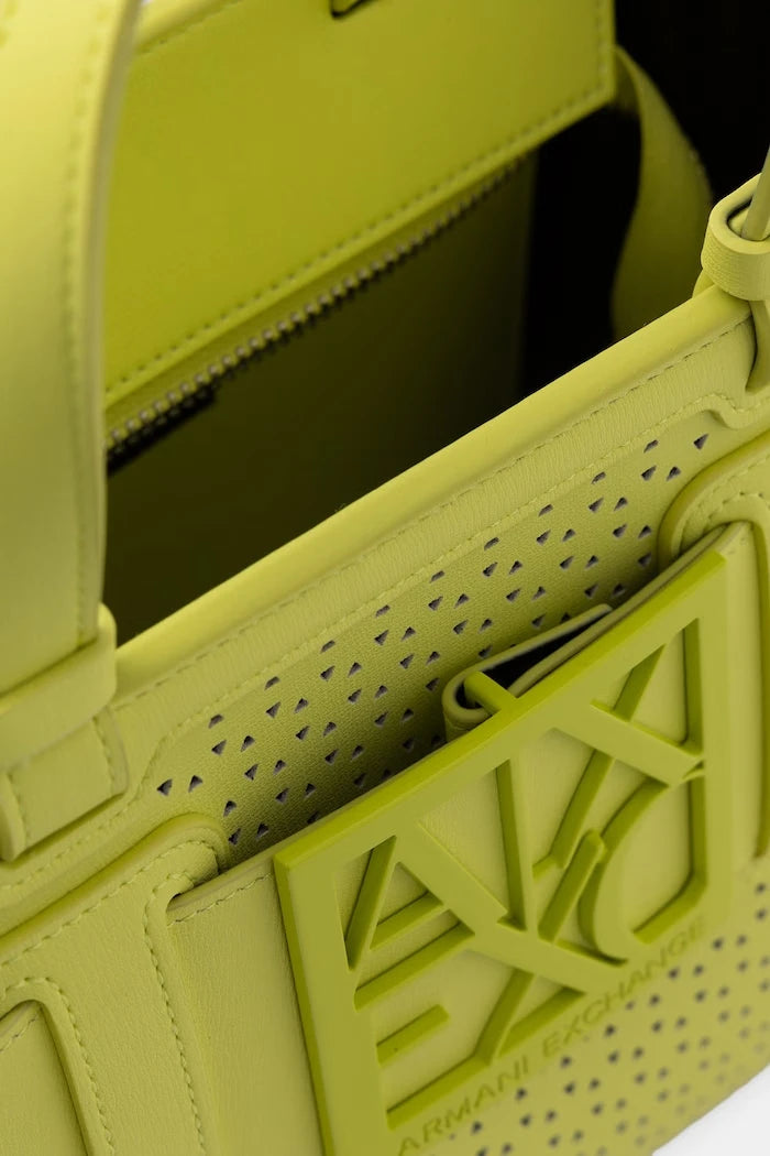 Armani Exchange kadın crossbody çanta, suni deriden