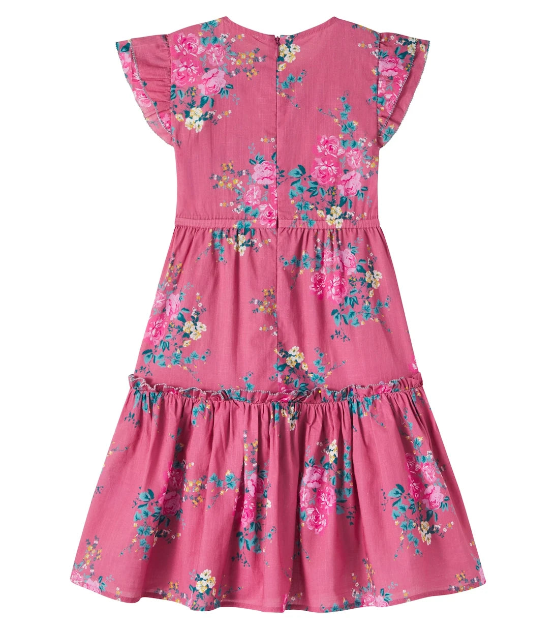 C'era Una Volta - Ester floral shirred cotton dress