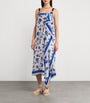 Heidi Klein Multi Cotton-Silk Palm Beach Sarong
