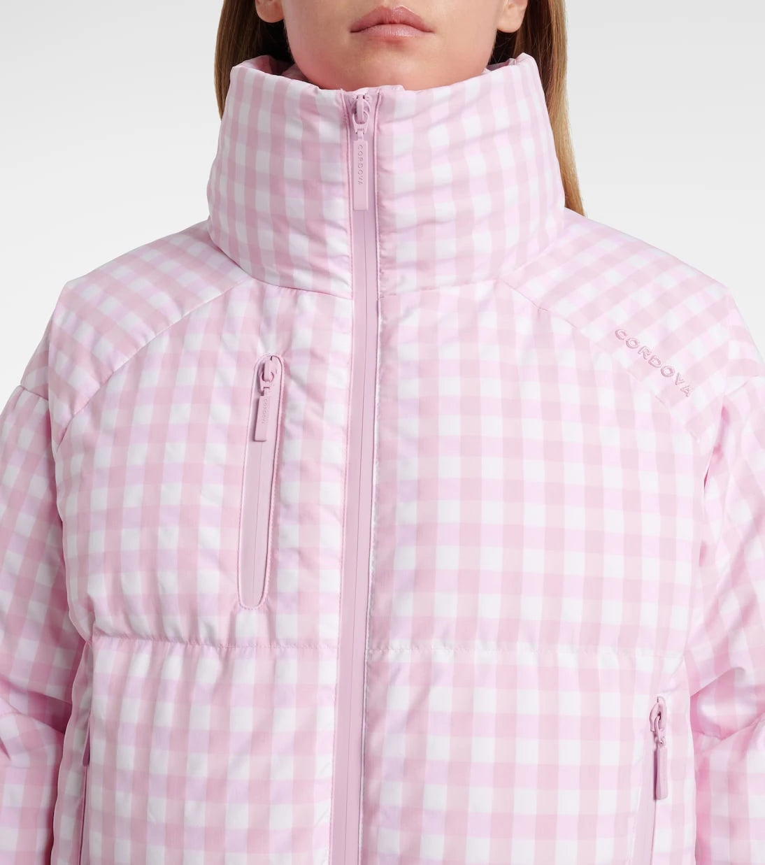 Cordova - Cortina gingham down ski jacket