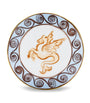 GINORI 1735 Porcelain Il Viaggio di Nettuno Round Trinket Box (13cm)