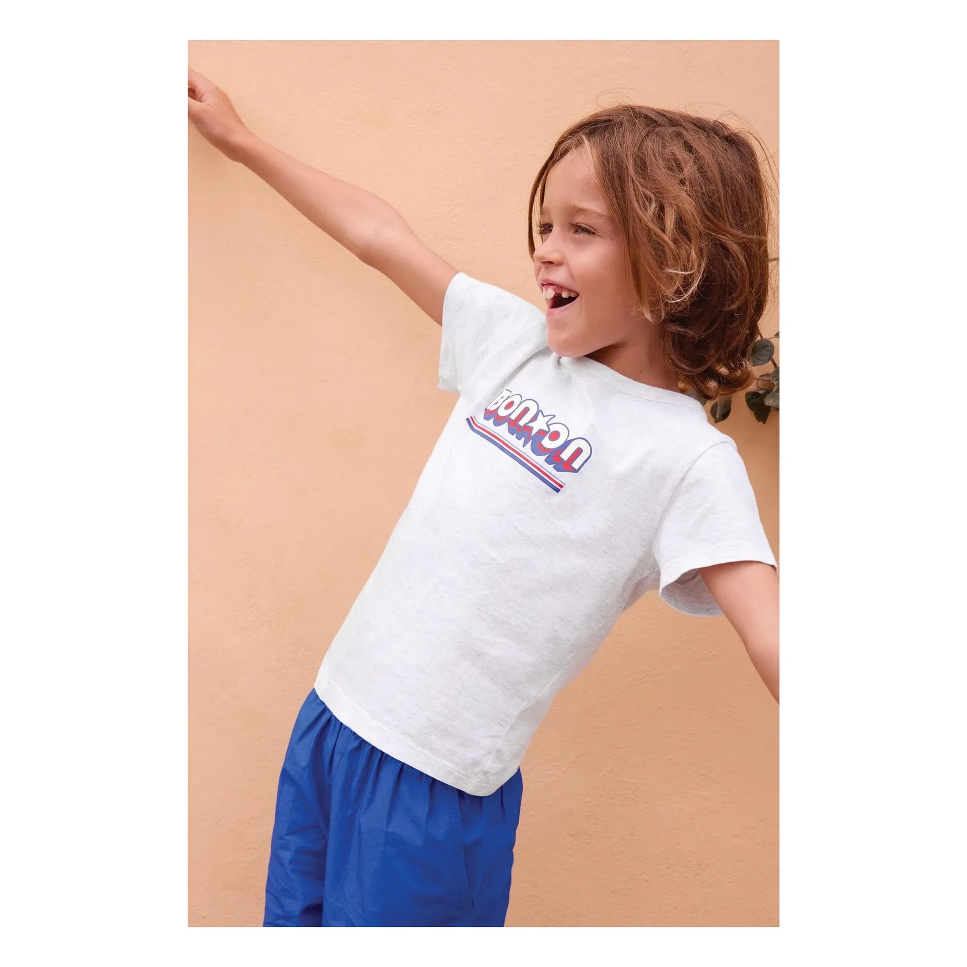 Bonton - Chiné Tubo Bonton T-shirt | Grey