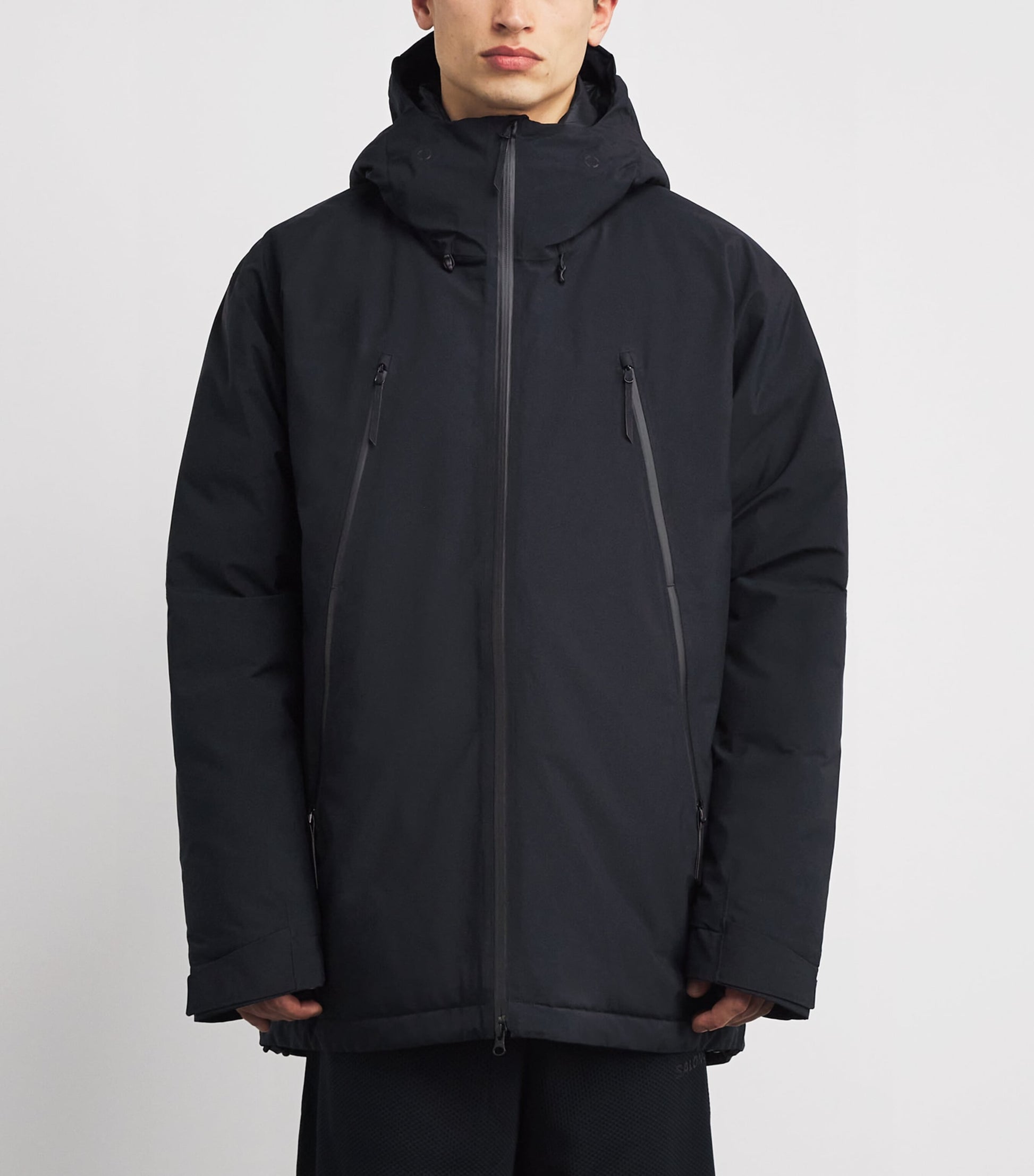 MM6 Maison Margiela Black x Salomon Technical Down Jacket