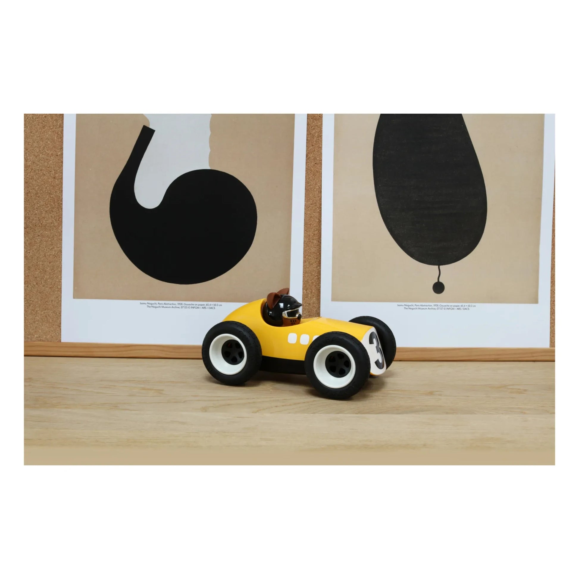 Playforever - Egg Karlos car | Yellow