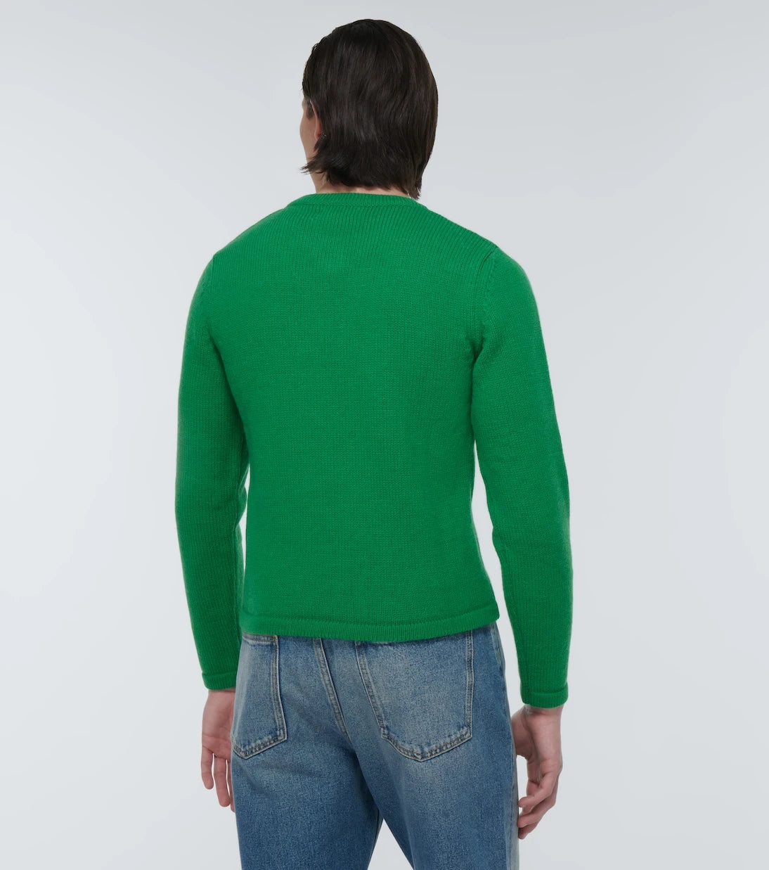 ERL - Embroidered wool-blend sweater