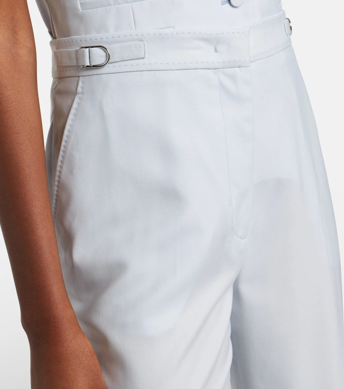 Gabriela Hearst - Vesta wool and silk flared pants